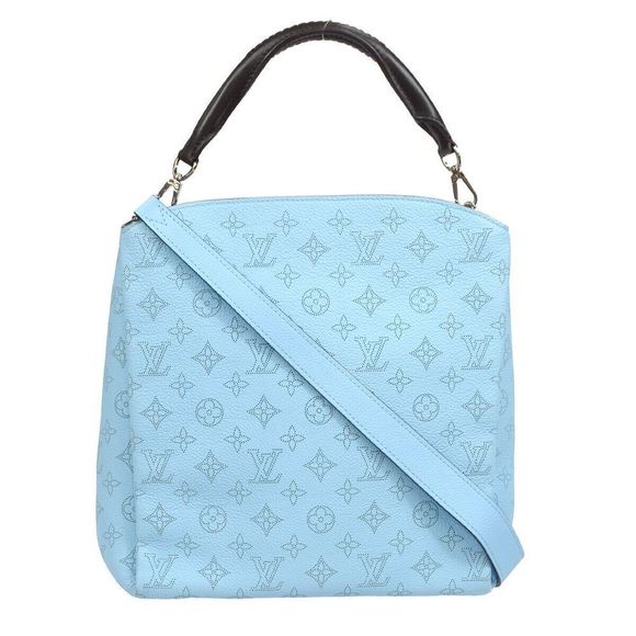Louis Vuitton Mahina Babylon PM Ice Blue Handbag Monogram - Picture 2 of 9